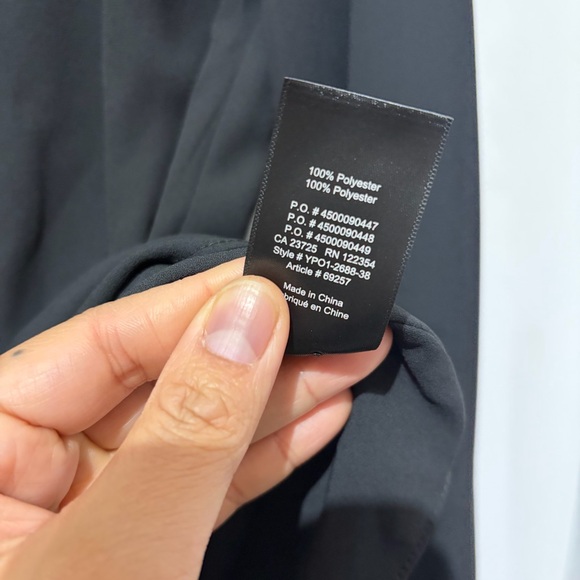 Aritzia Babaton Tie Neck Blouse - Picture 4 of 4